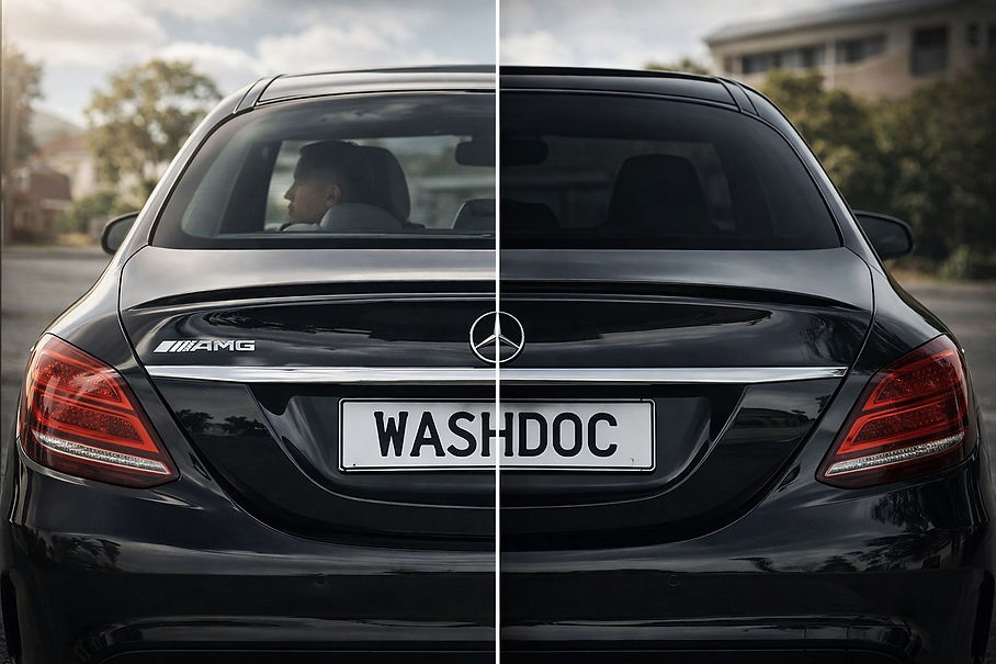 Smash and grab safety film window tint installation Cape Town