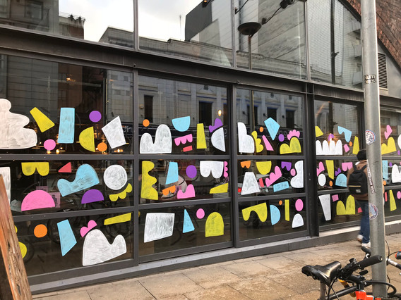 Window mural for SHE PWR