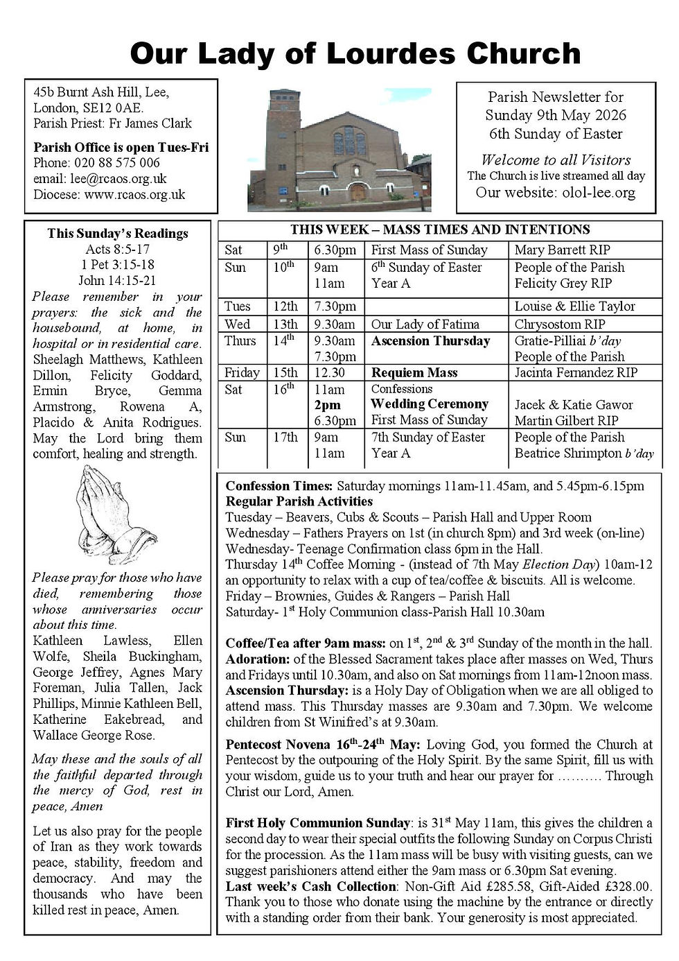 Newsletter - 10th May 2026