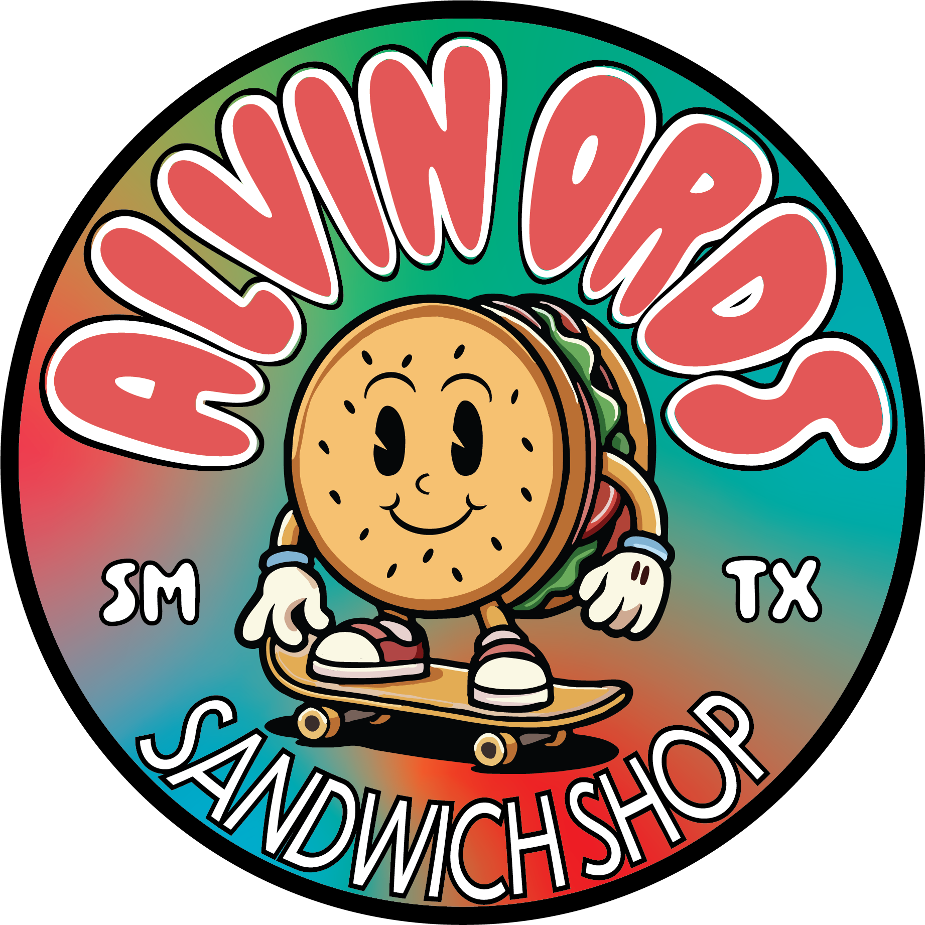 Alvin Ord's Original Sticker