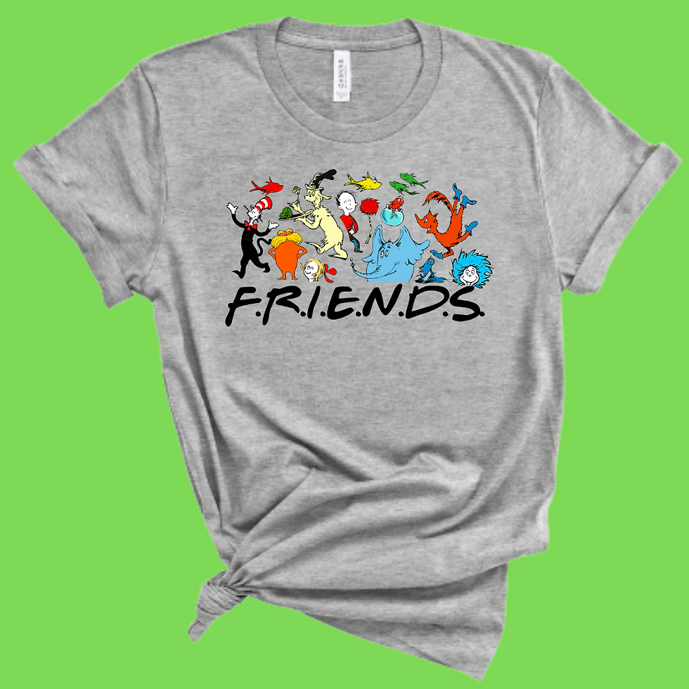 Thumbnail: Seuss Friends Tee