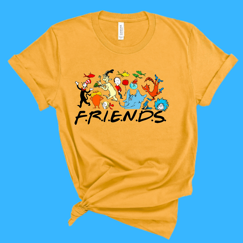 Thumbnail: Seuss Friends Tee