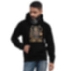 Thumbnail: Have a Melanin Christmas Man Unisex Hoodie
