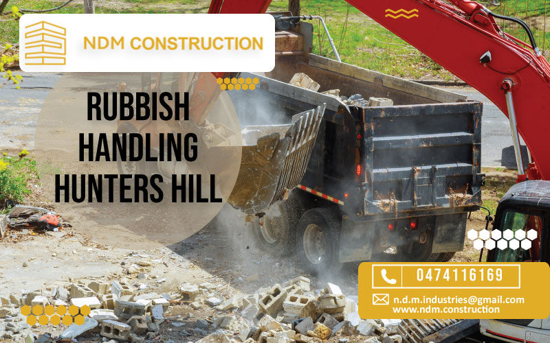 Rubbish handling Hunters Hill