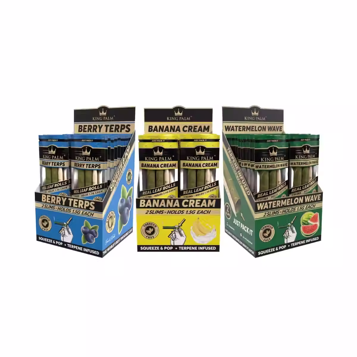 King Palm Slim Rolls 2er Packung