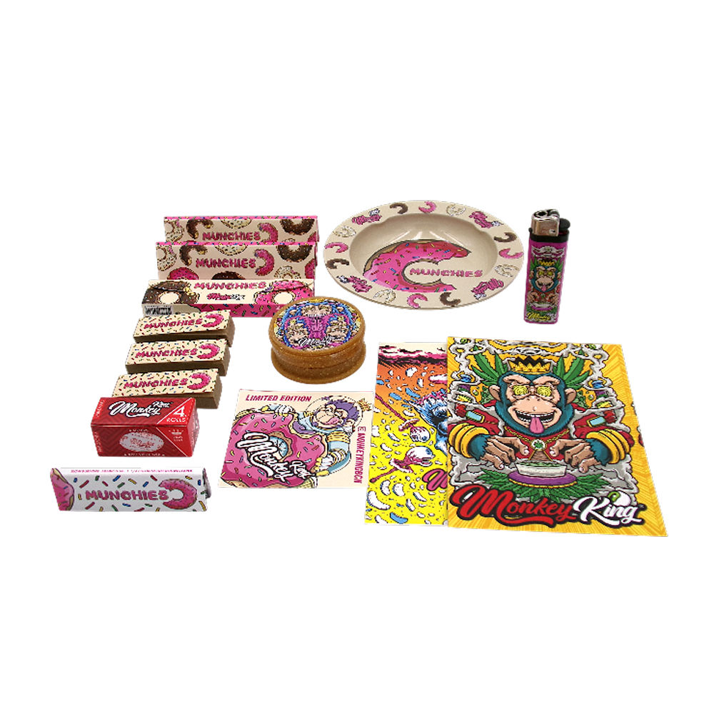 Monkey King Try-Kit Metal Box - Munchies Edition