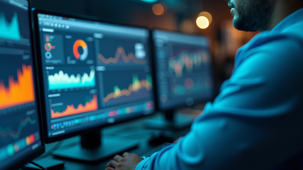 Close-up view of a quality inspection software dashboard