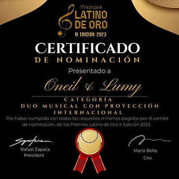 Oneil y Lumy