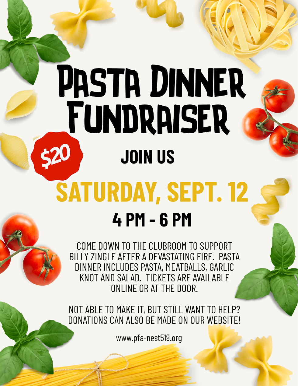 Benefit for Billy Zingle