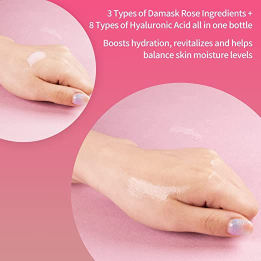 Thumbnail: DERMALOGY by NEOGENLAB Hyal Glow Rose Essence - Hydrating Essence with 74% of Da