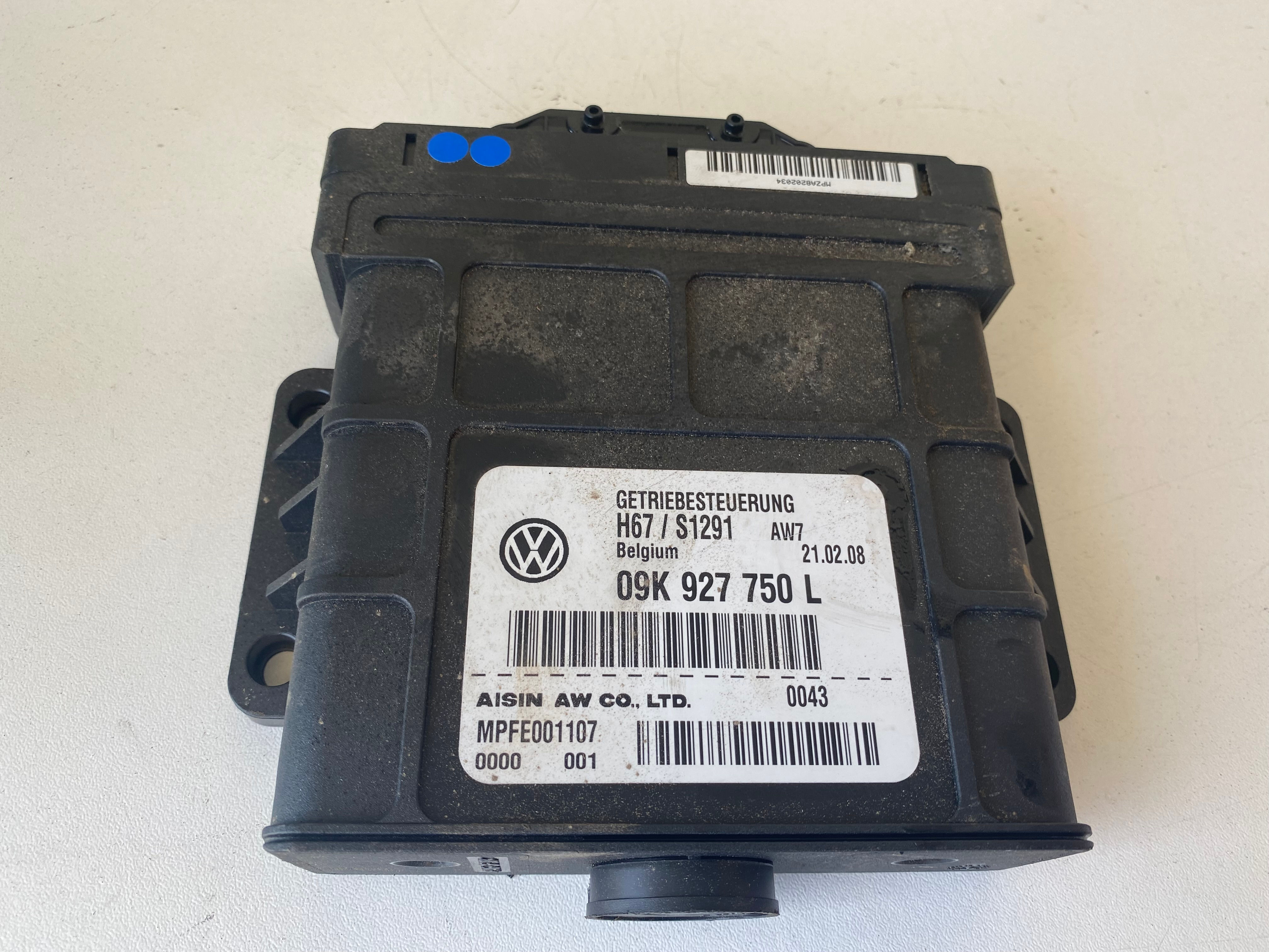 VW T5 2.5 TDI Automatic Gearbox ECU 09K927750L