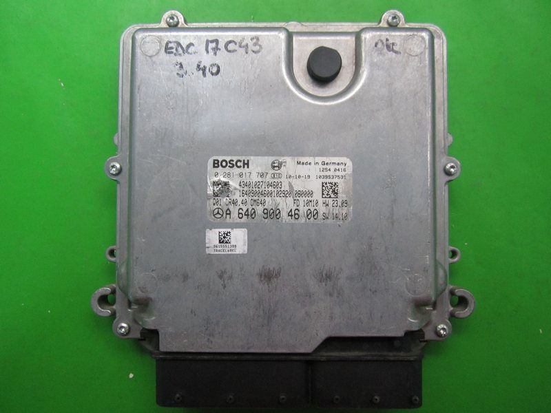 MERCEDES W169 BOSCH ECU ENGINE CONTROLLER A6409004600