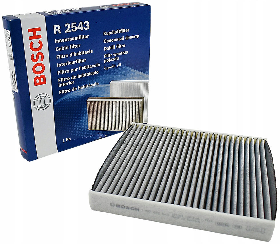 Thumbnail: Bosch R2543 1987432543 Activated Carbon Cabin Pollen