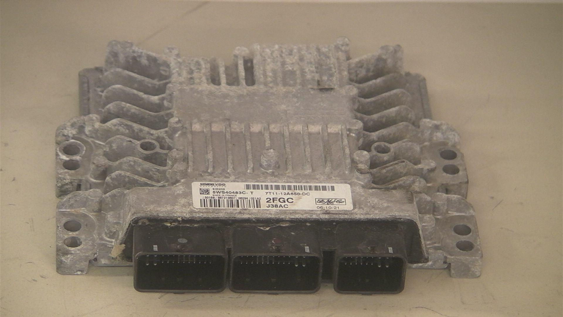 FORD TRANSIT CONNECT ECU ENGINE CONTROL UNIT 7T1112A650DC
