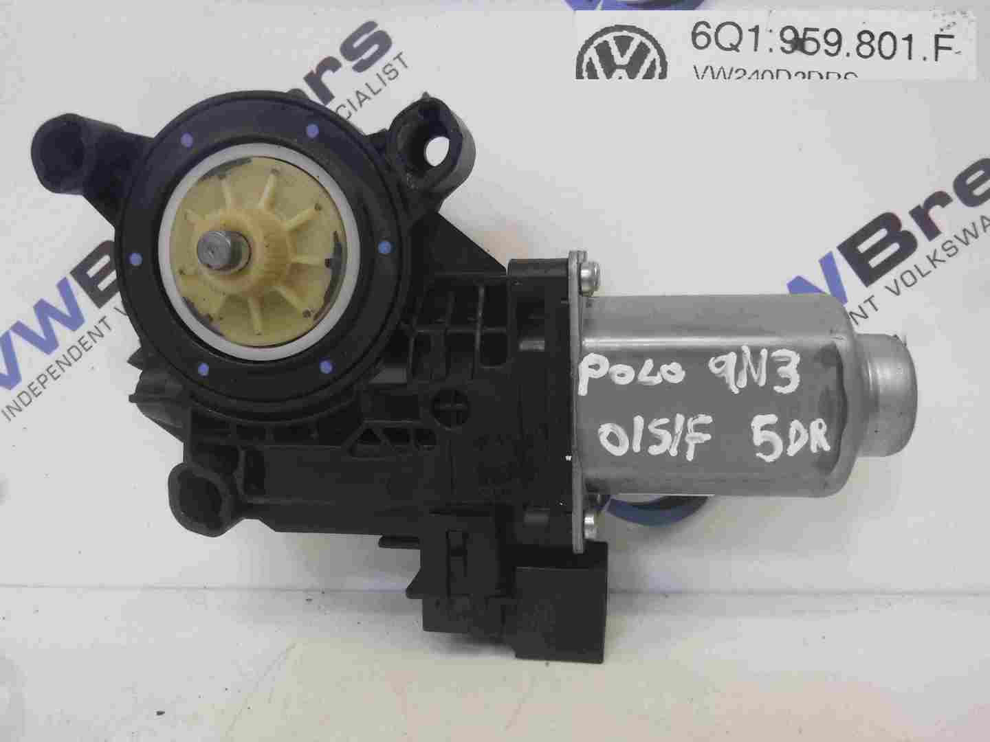 VW Polo Front Left Electric Widow Motor -6Q1959801f