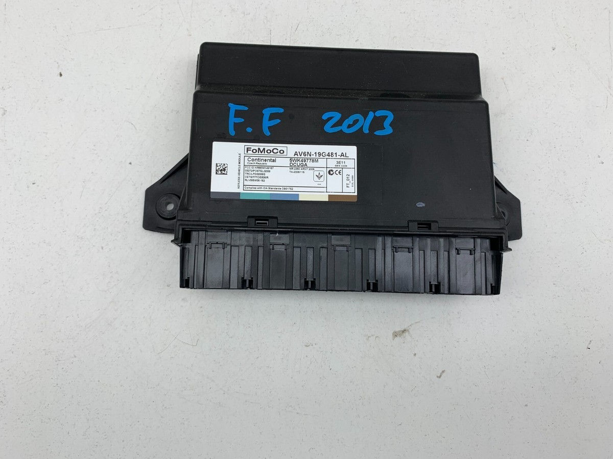 Ford Focus Mk3 / Kuga BCM Keyless Entry Control Module AV6N-19G481-AL