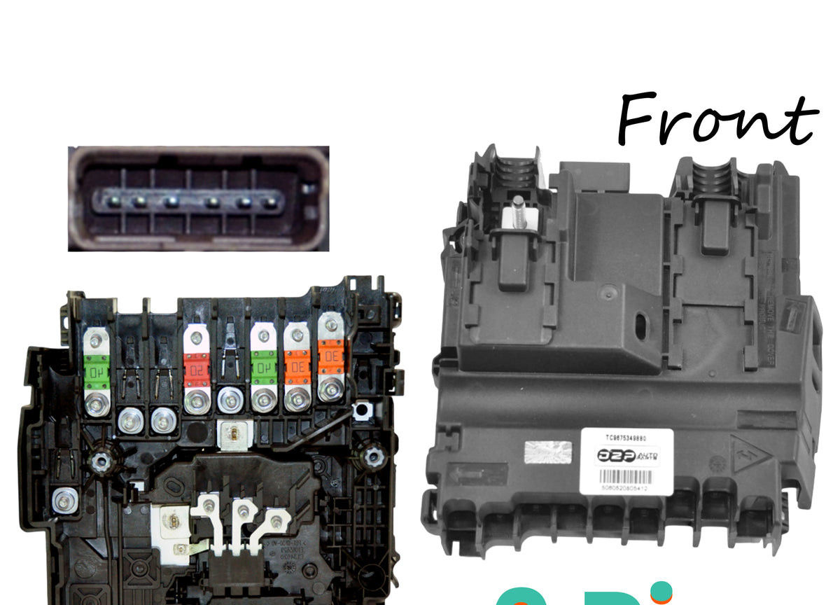 Citroen C4 Battery Protection Fuse Box 9675349880