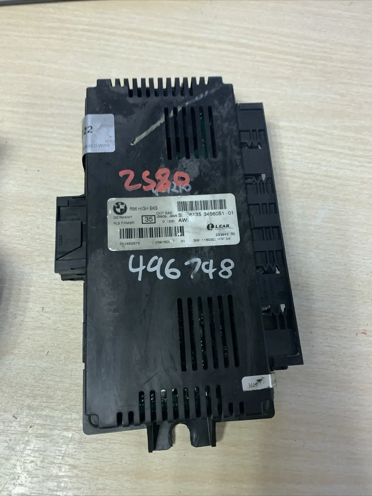 MINI R55 R56 Footwell Control Module 61353456051