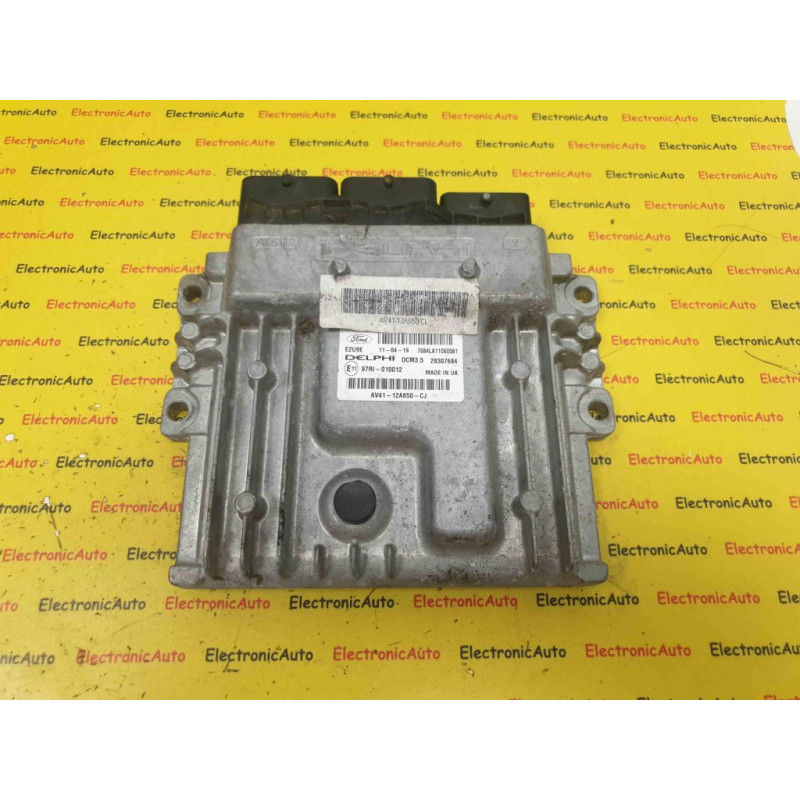 FORD KUGA ECU AV4112A650CJ