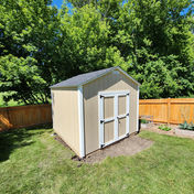 Finished shed built by ShedCraftersSycamore