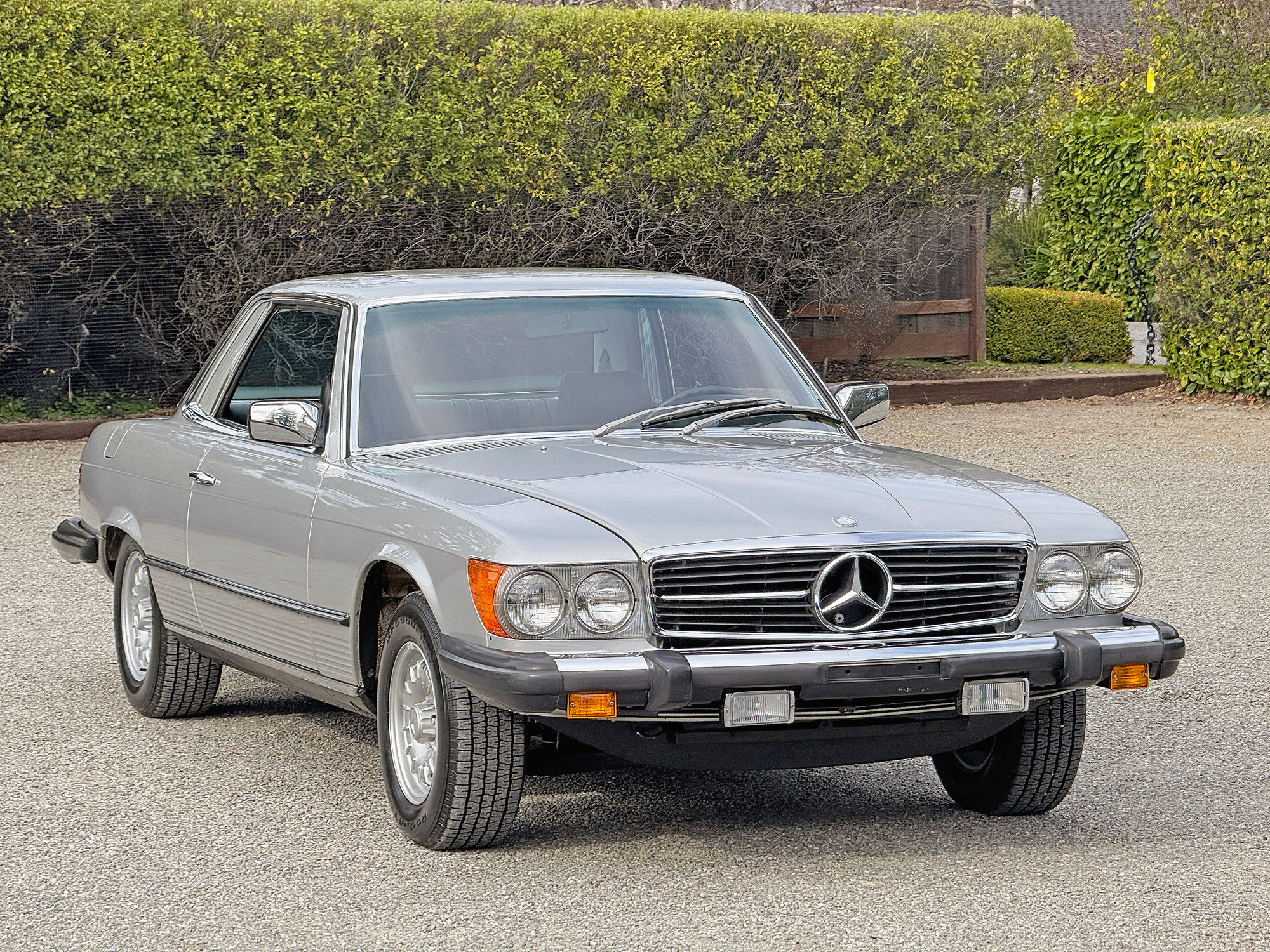 1980 450SLC - Astral Silver/Black Leather - 32k Miles - Single CA