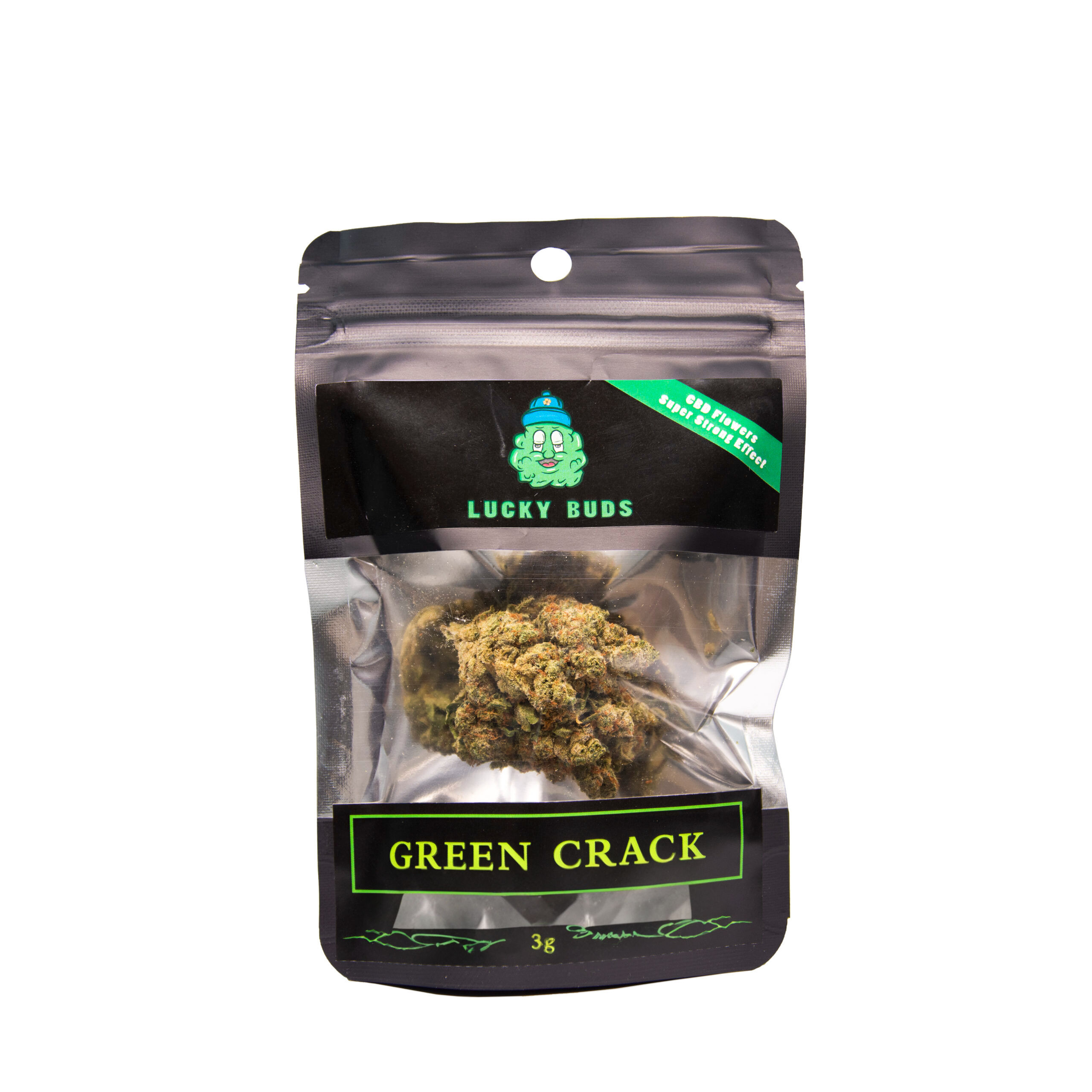 Lucky Buds Green Crack 3g