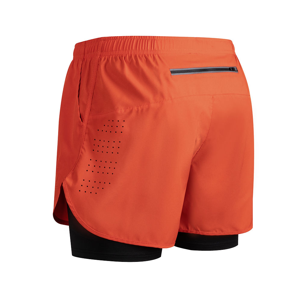 Thumbnail: Gym Shorts Men Running Shorts with Liner Pockets Towel Loop Quick Dry Lightweigh