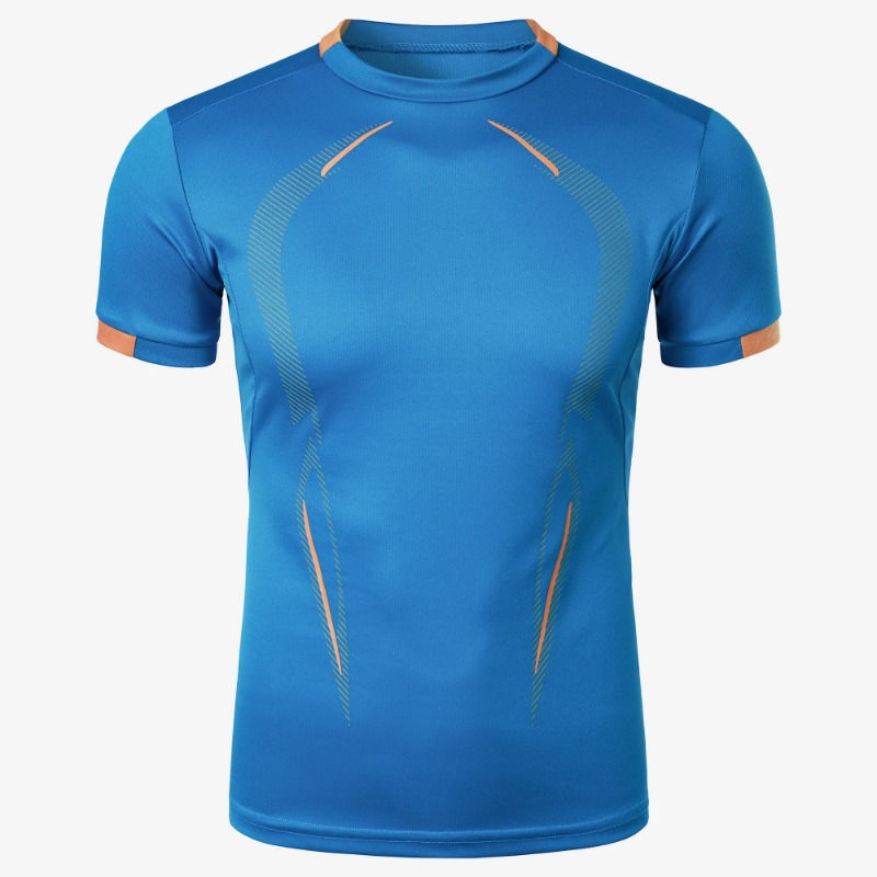 Thumbnail: Summer Gym Breathable T Shirt Men Quick Drying Jogging Tops Men Lightweight Trai