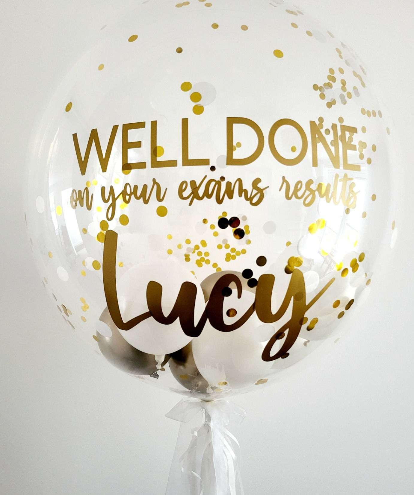 Well done on your exams results balloon, celebrate the success