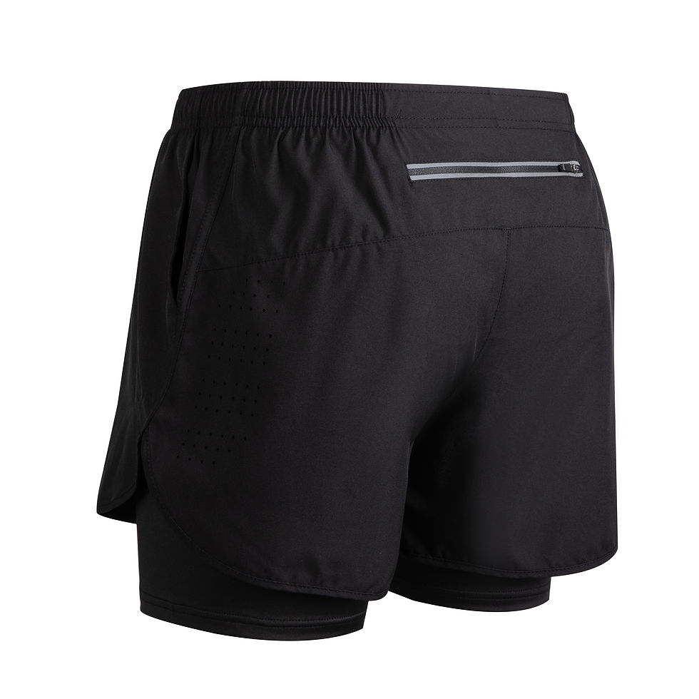 Thumbnail: Gym Shorts Men Running Shorts with Liner Pockets Towel Loop Quick Dry Lightweigh
