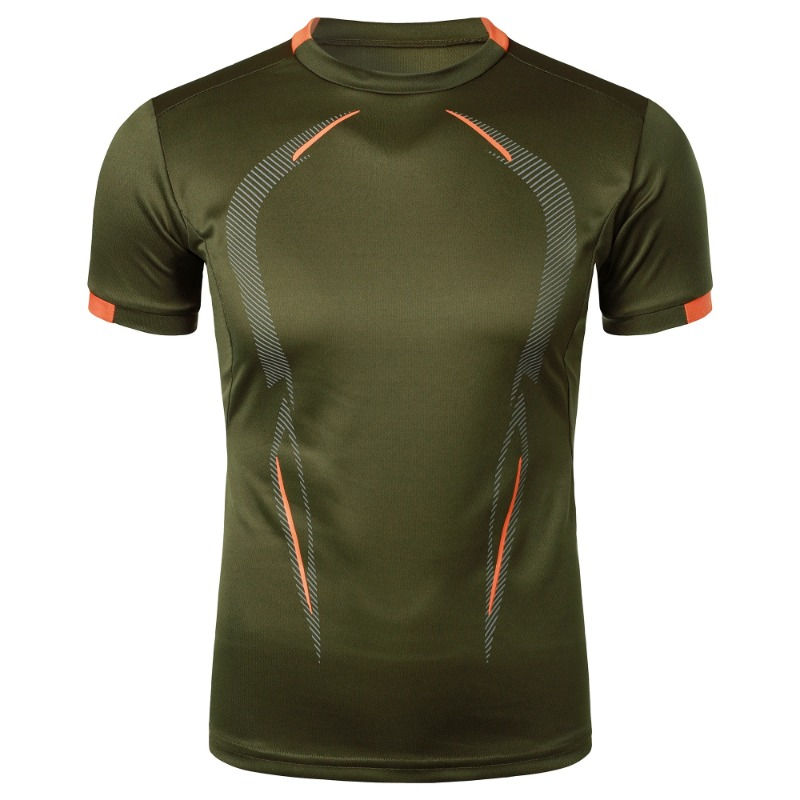 Thumbnail: Summer Gym Breathable T Shirt Men Quick Drying Jogging Tops Men Lightweight Trai