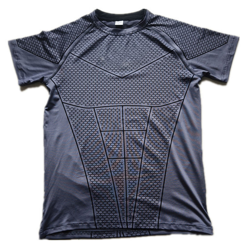 Thumbnail: 2026 New Men's Compression Quick Dry Skinny Fit Short Sleeve Athletic T-Shirt fo