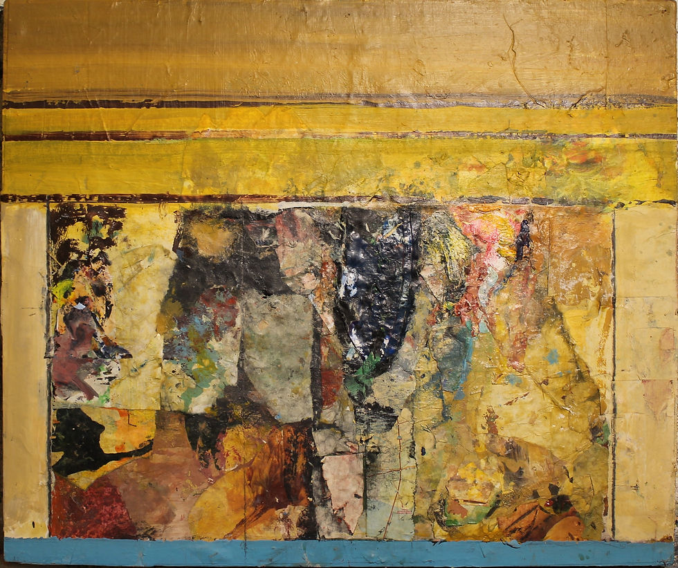 Facade 2015 Acrylic and oil/wood 20X