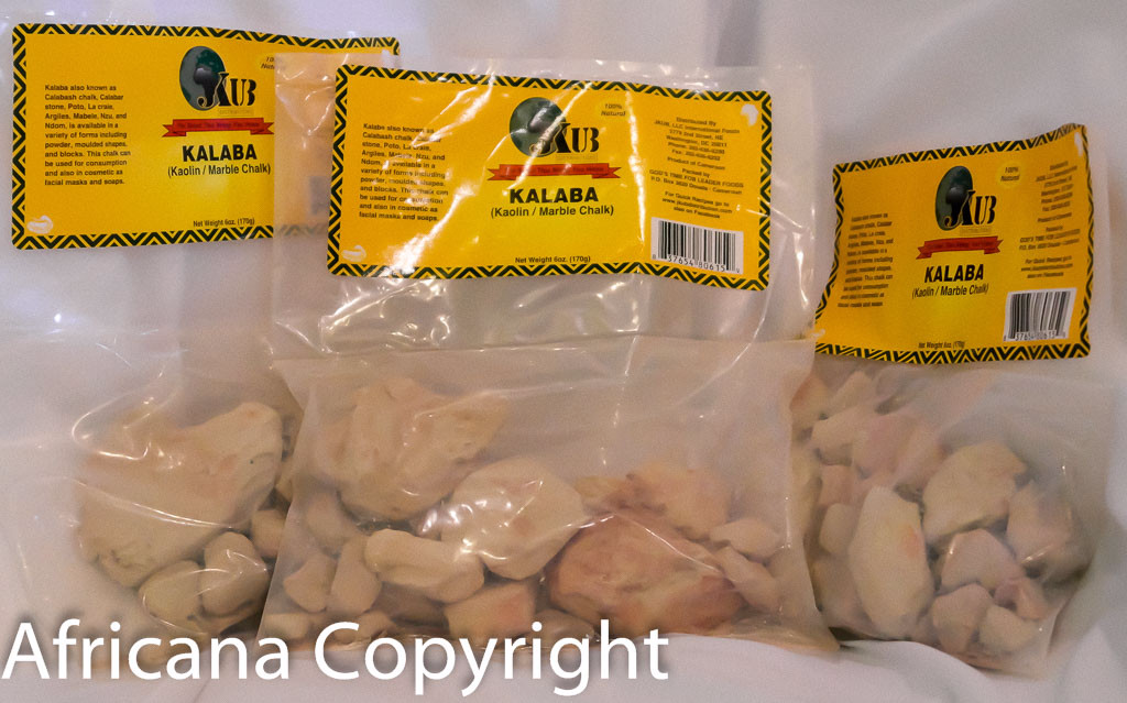 Kalaba- Marble Chalk- kaolin- calabar