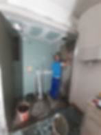 Fliesenverlegung