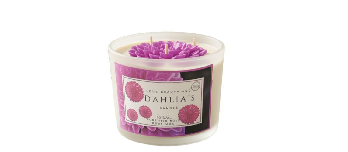 Love Beauty & Dahlia's Candle