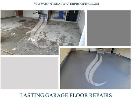 Garage Floors Fully Restored and Waterproofed