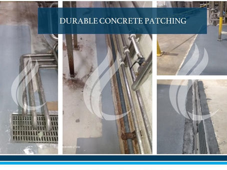 Concrete Repairs & Waterproofing at a Food-Processing Plant