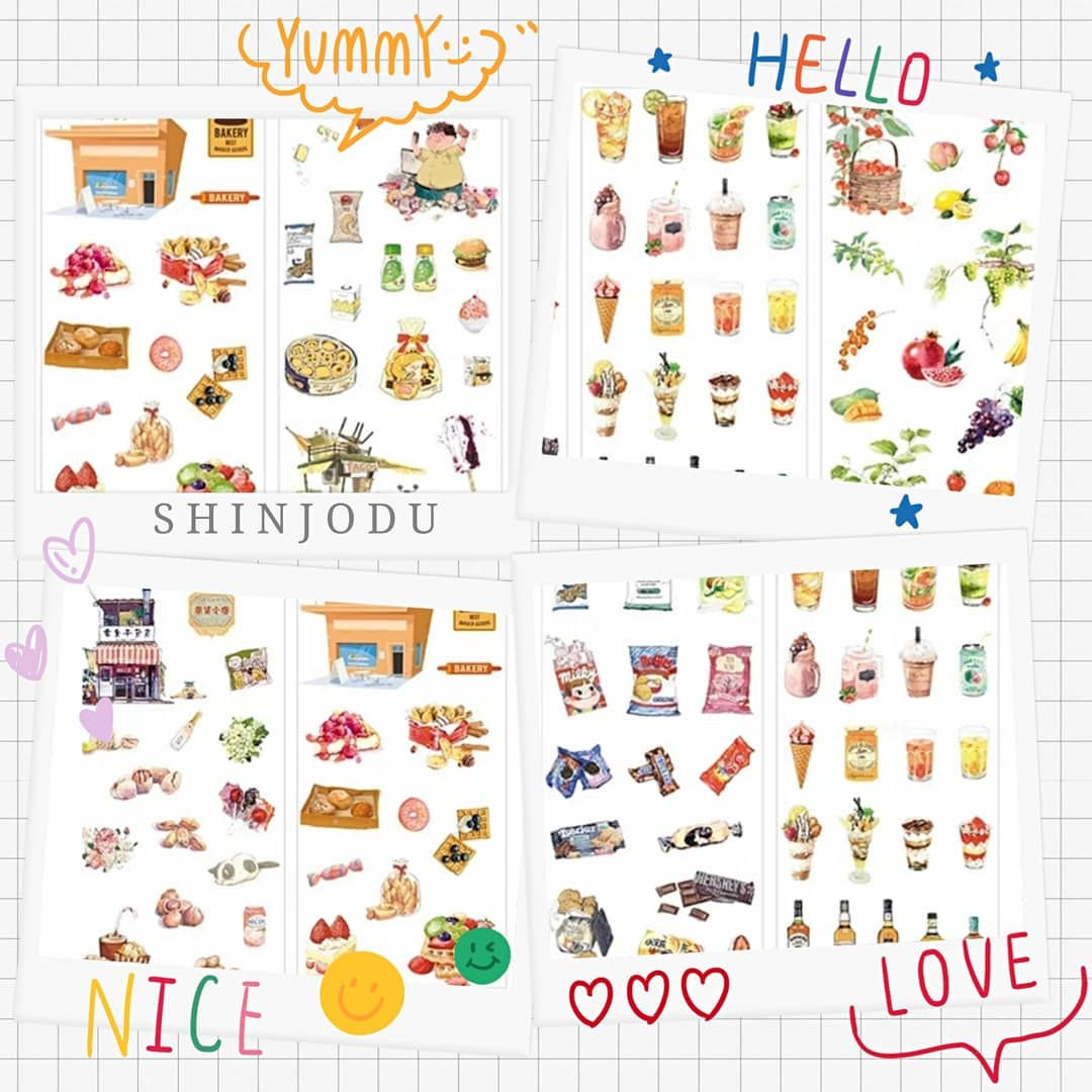 Grand Banquet Washi Sticker Set