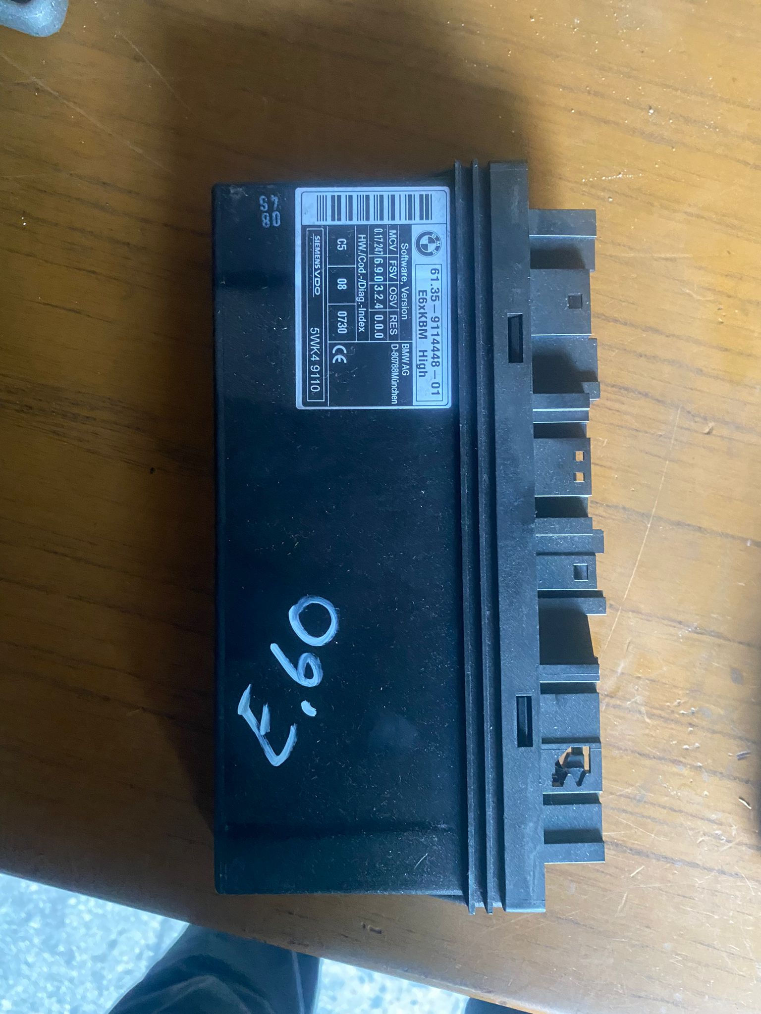 Bmw E60 konfor modülü