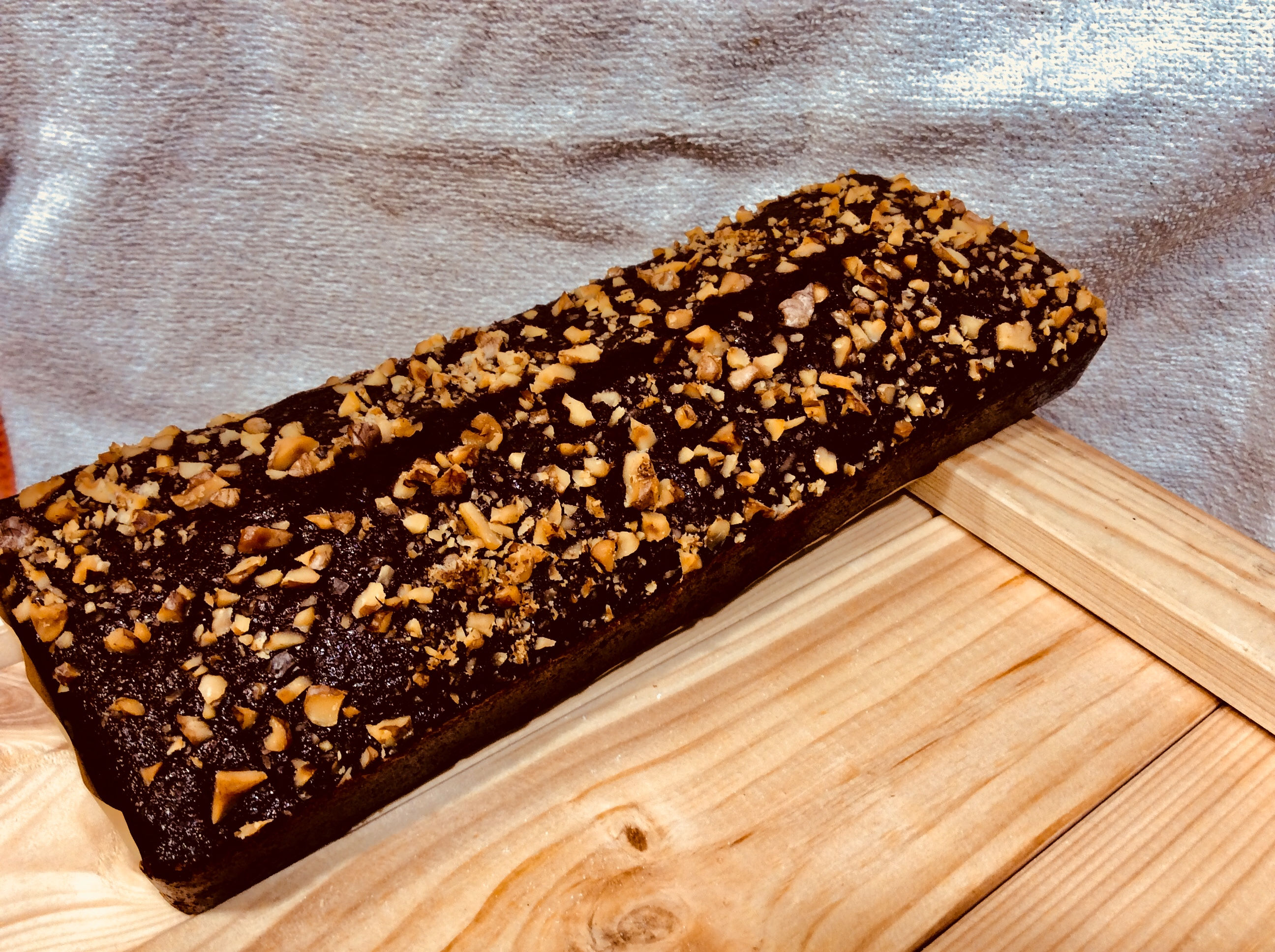 BIZCOCHO DE CACAO Y NUECES (350 g)