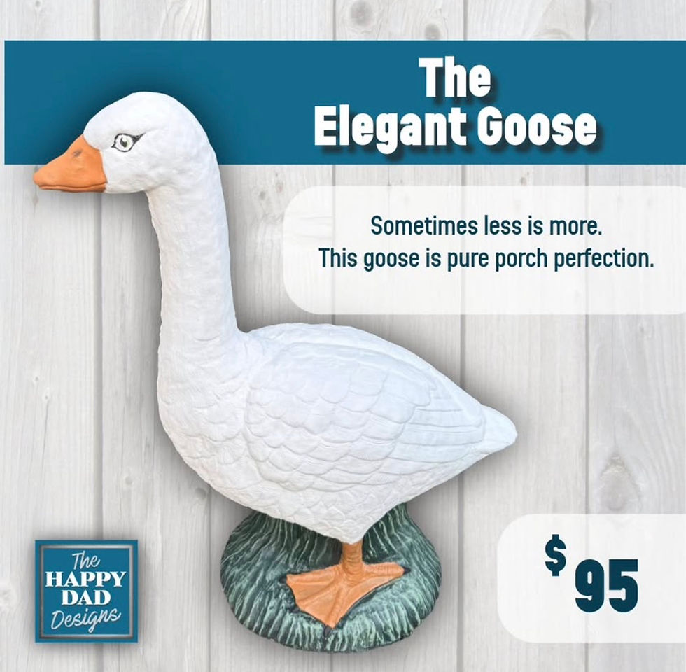 Porch Goose Deposit - Dapper