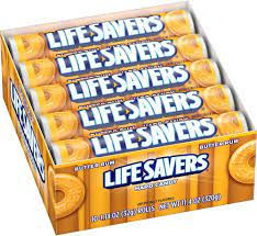 Lifesavers Butter Rum Rolls 20x32g