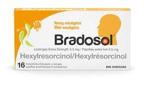 Bradosol Honey Eucalyptus 16pk