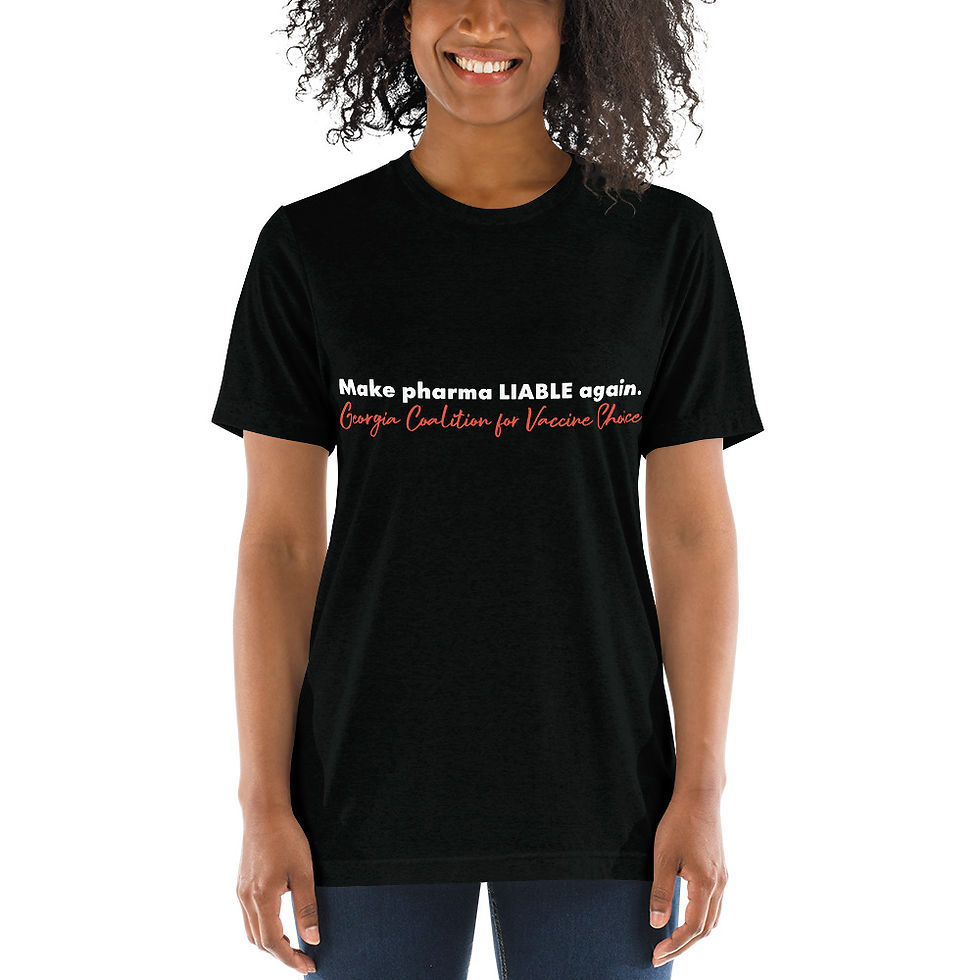 Thumbnail: Unisex MAKE PHARMA LIABLE Short Sleeve Tee