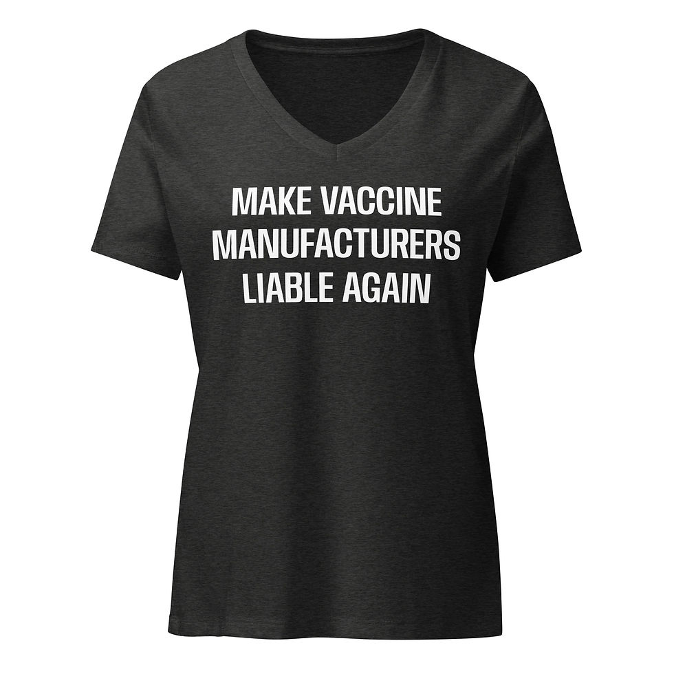 Thumbnail: MMLA Women’s V-Neck (white letters)