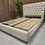 Thumbnail: Snoozemuffin King Size Bed Frame In Thatch House Fabric RRP-£1395
