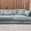 Thumbnail: Designer Label Harrington Large LHF Corner Chaise Sofa In Dusk Jade RRP-£2549