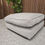 Thumbnail: Designer Label Harrington Large Combi Footstool In Dusk Grey RRP-£575