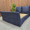 Thumbnail: Maker & Son Song King Size Bed Frame In Hawkseye Italian Linen RRP-£5115

